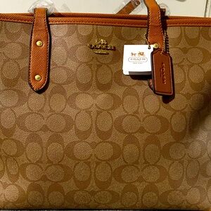 Coach tote handbag
